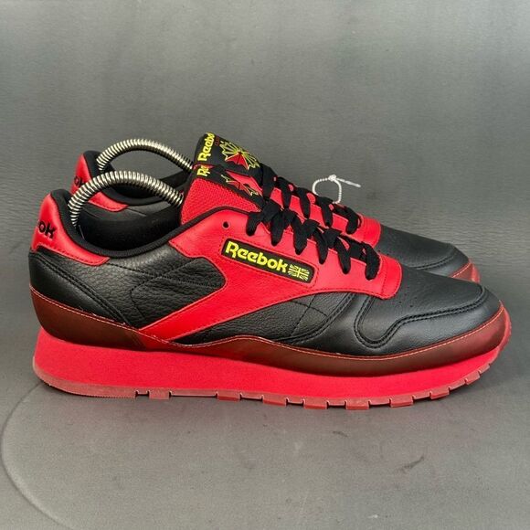 Reebok CL LEATHER WRAP Athletic Trainer sneaker Shoes men’s size 9 New - Picture 1 of 8